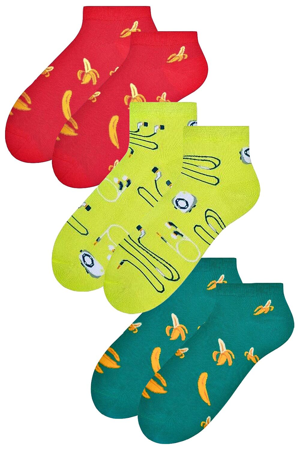 Banana life Socks Trio Set