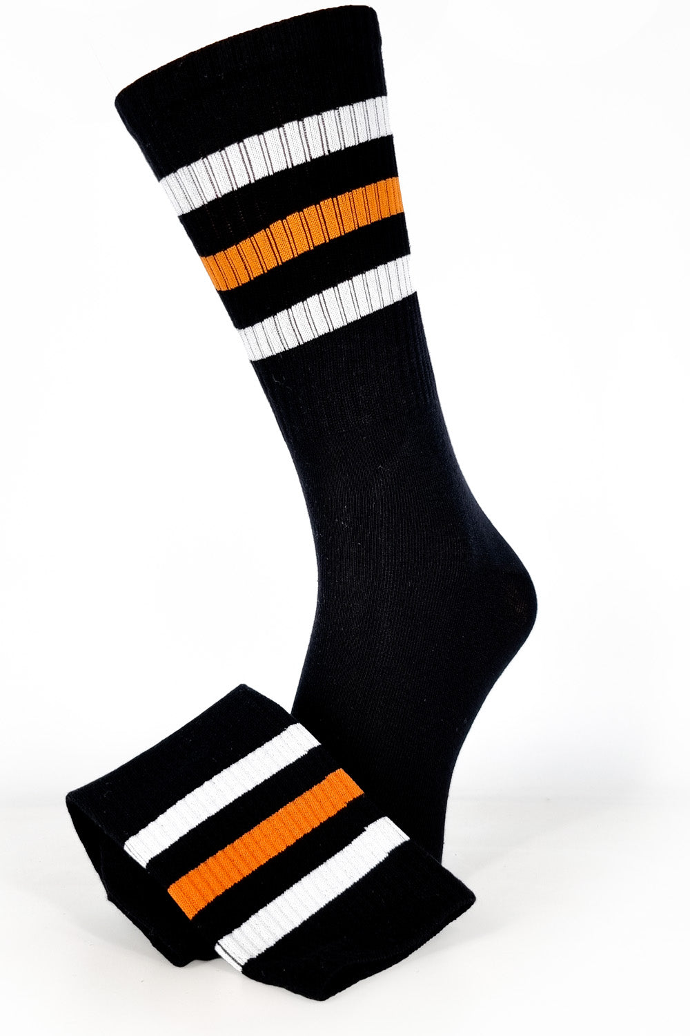 Striped TripleTone Cotton Sport Socks