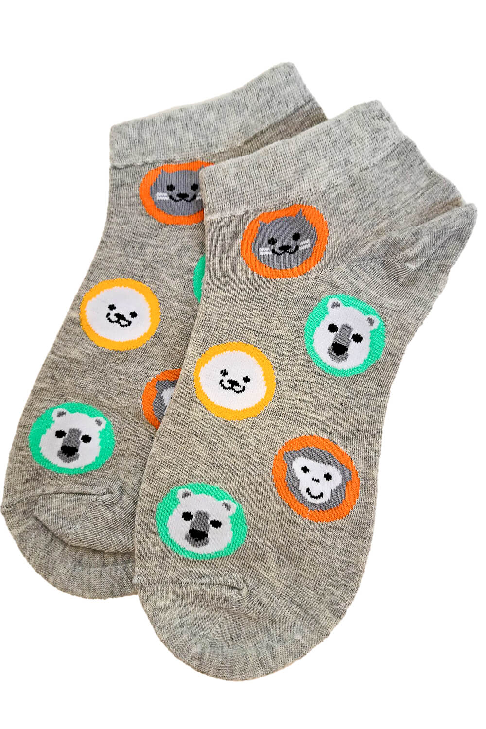 Animal Low Cut Socks Set of 5