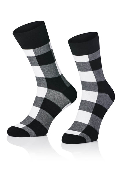 Checkered Cotton Socks