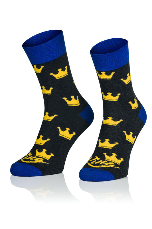 Crowned King Socks