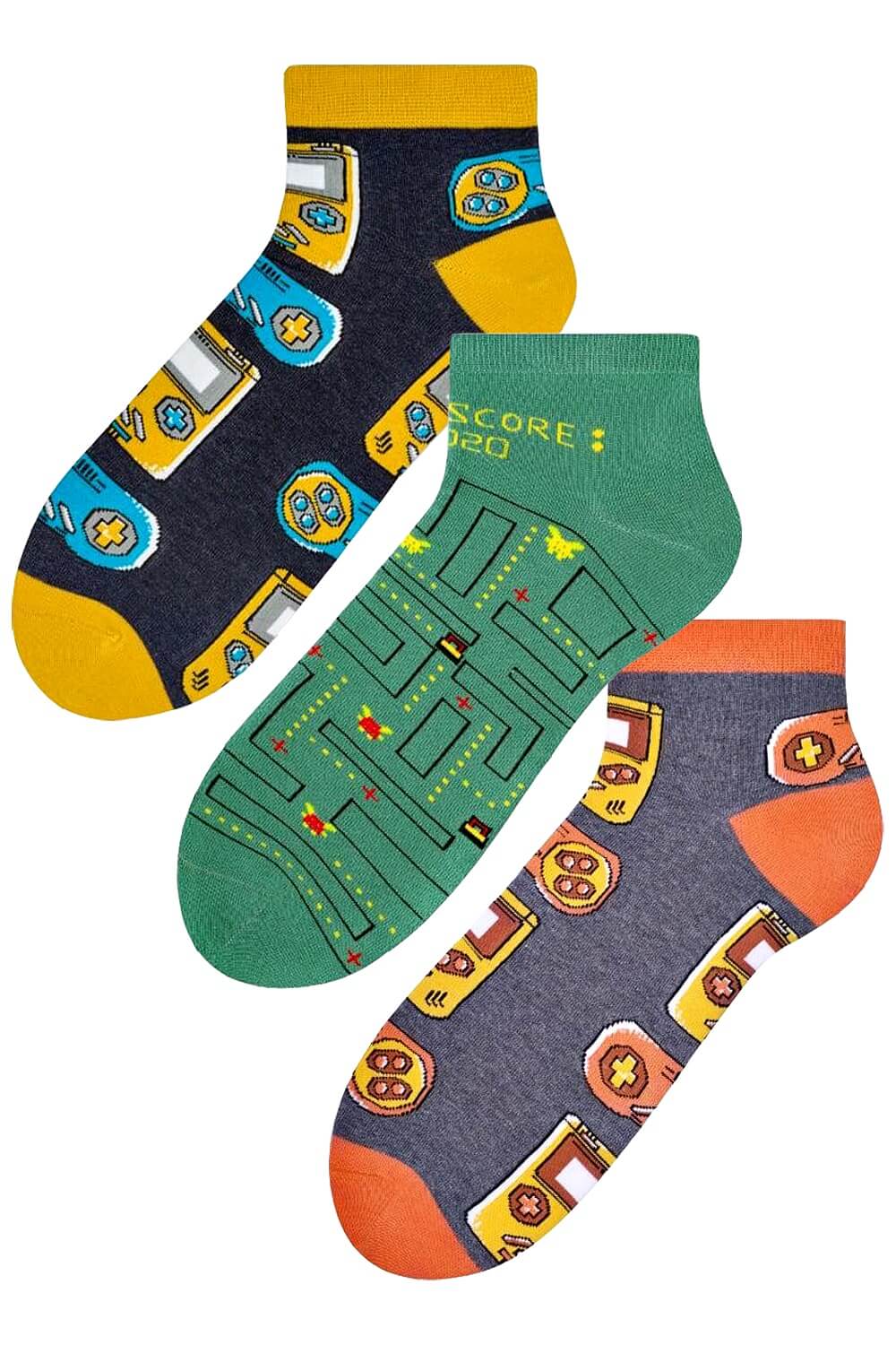 Gamer Ankle Socks Trio