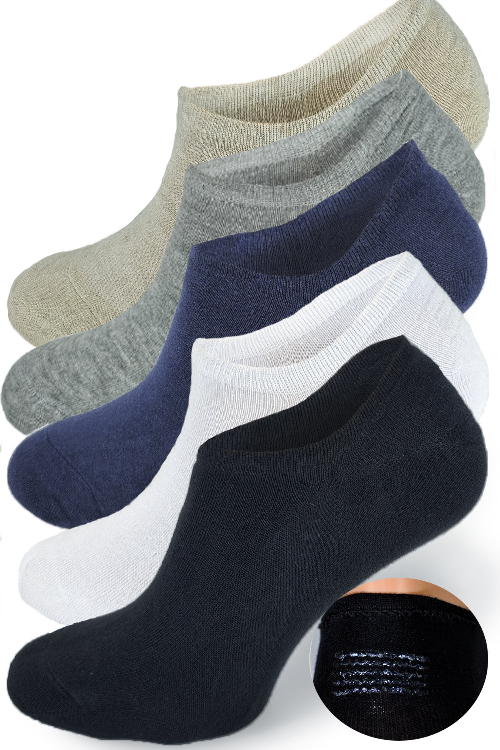 Invisible socks  Socks, 3 Pairs