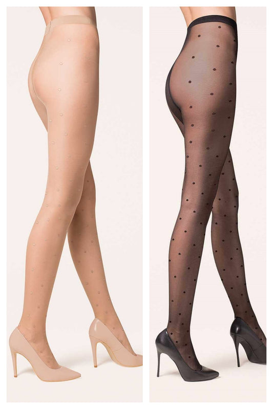 Fantasy Dotted Tights Puntina