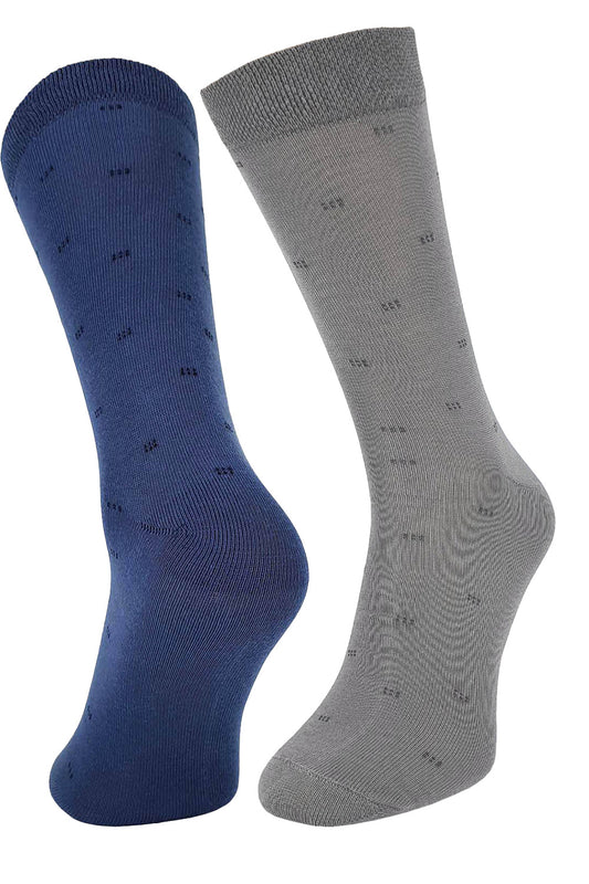 Suit Socks with Polka Dots