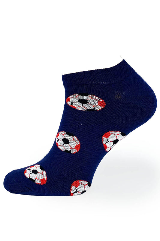 Football Design Low Socks